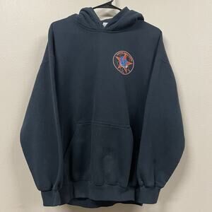 USAF 18th Aggressor Squadron Hoodie Black Unisex Size Large